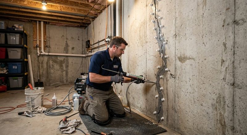 Basement Crack Repair in Altamonte Springs, FL