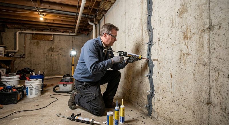 Basement Crack Repair in Altamonte Springs, FL