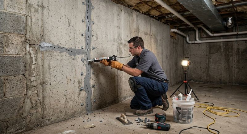 Basement Crack Repair in Altamonte Springs, FL