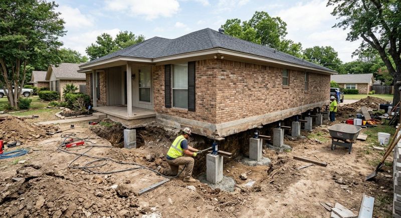 Concrete Foundation Leveling in Winter Garden, FL