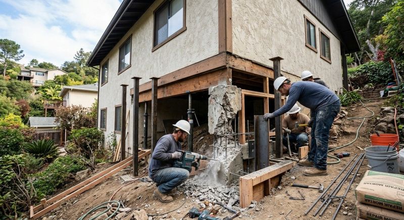 Concrete Foundation Repair in Sanford, FL