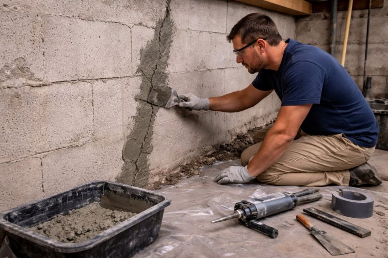 Foundation Crack Repair in Altamonte Springs, FL