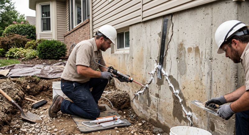 Foundation Crack Sealing in Altamonte Springs, FL