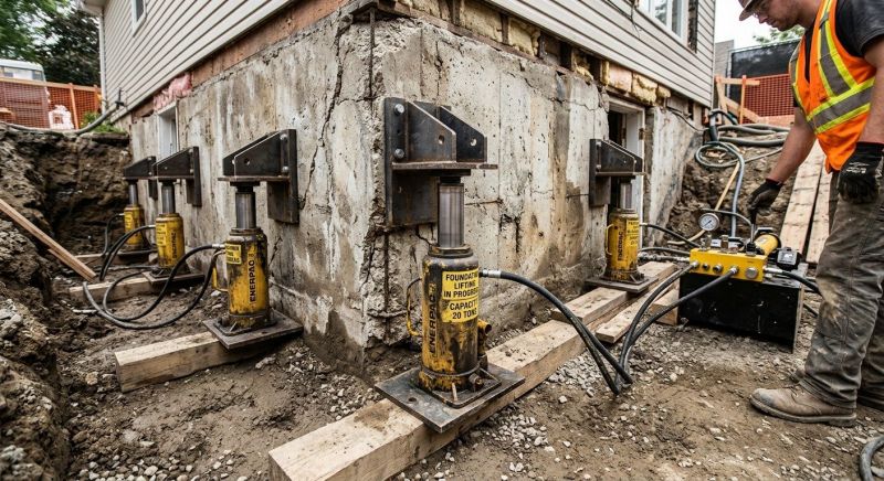 Foundation Jacking in Kissimmee, FL