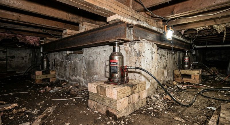 Foundation Jacking in Kissimmee, FL