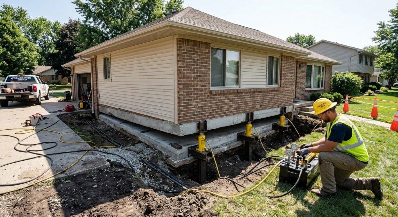 Foundation Lifting in Orlando, FL