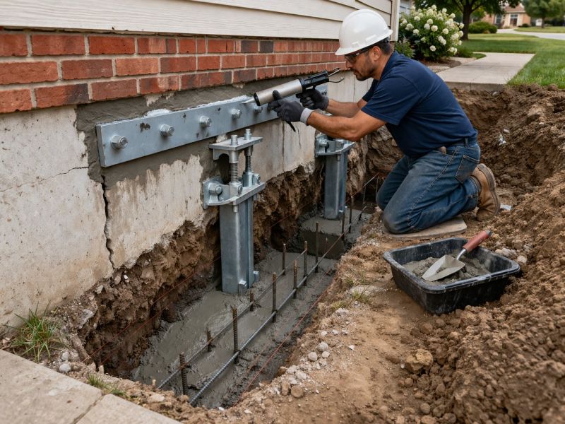 Foundation Pier Repair in Altamonte Springs, FL
