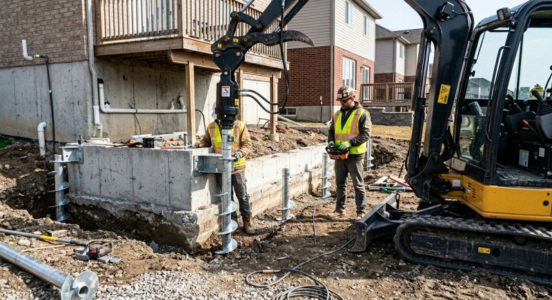 Helical Piers Installation in Altamonte Springs, FL