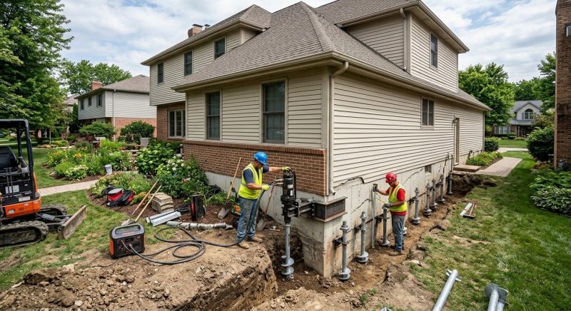 Helical Piers Installation in Altamonte Springs, FL