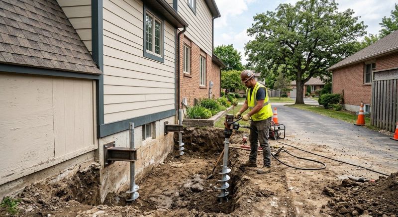 Helical Pile Installation in Altamonte Springs, FL
