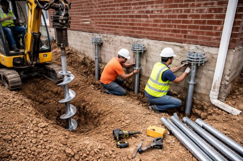 Helical Pile Installation in Altamonte Springs, FL