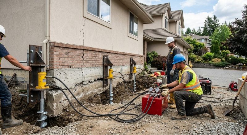 Sinking Foundation Lifting in Altamonte Springs, FL
