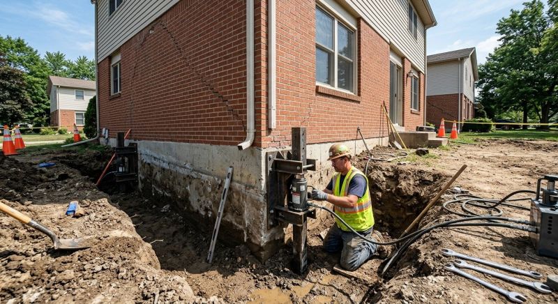 Sinking Foundation Repair in Debary, FL