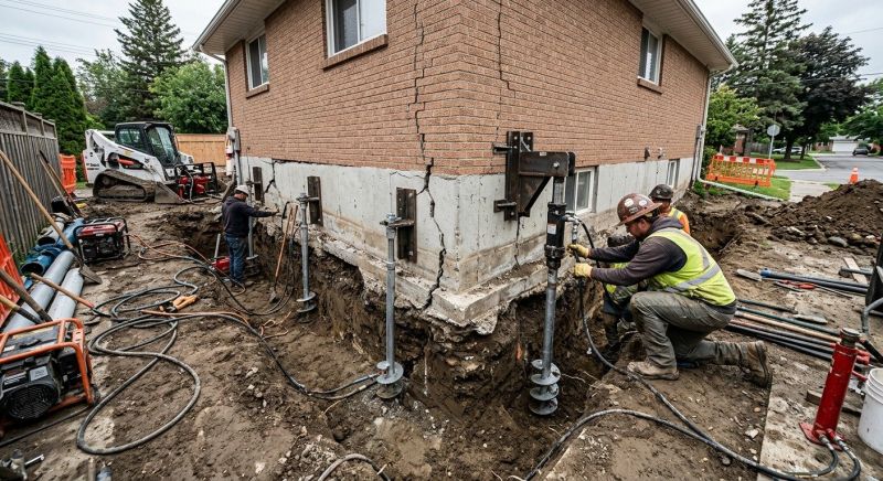 Sinking Foundation Repair in Deltona, FL