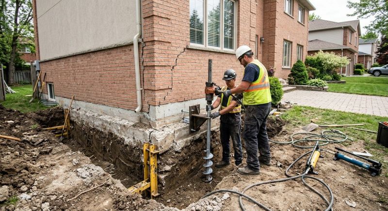 Sinking Foundation Repair in Geneva, FL